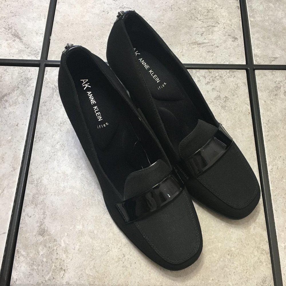 Anne Klein I Flex Black Pumps Size 10 M NEW